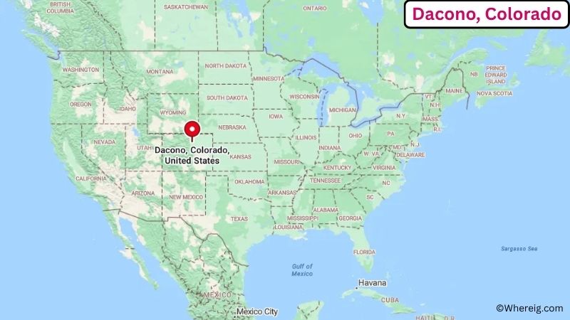 Where is Dacono Located in Weld County, Colorado