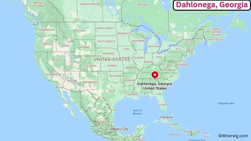 Where is Dahlonega Located in Lumpkin County, Georgia