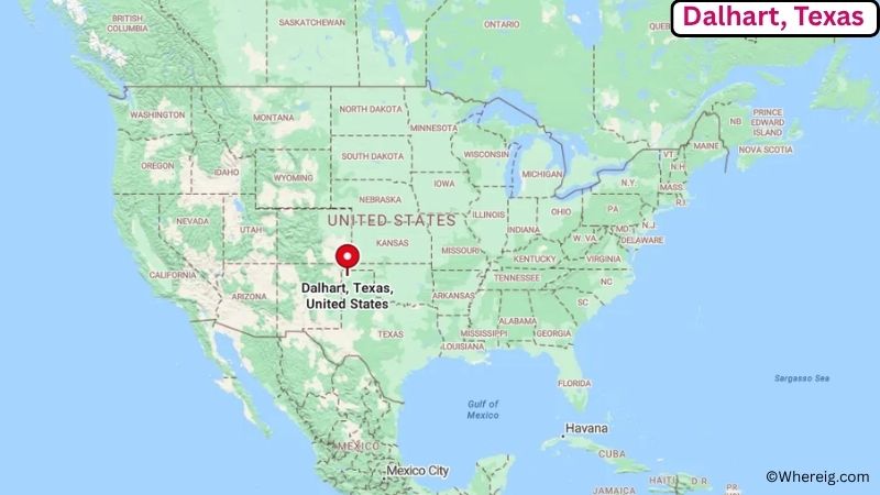 Where is Dalhart Located in Dallam County, Texas