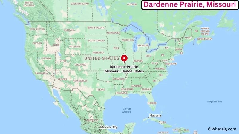 Where is Dardenne Prairie Located in St. Charles County, Missouri
