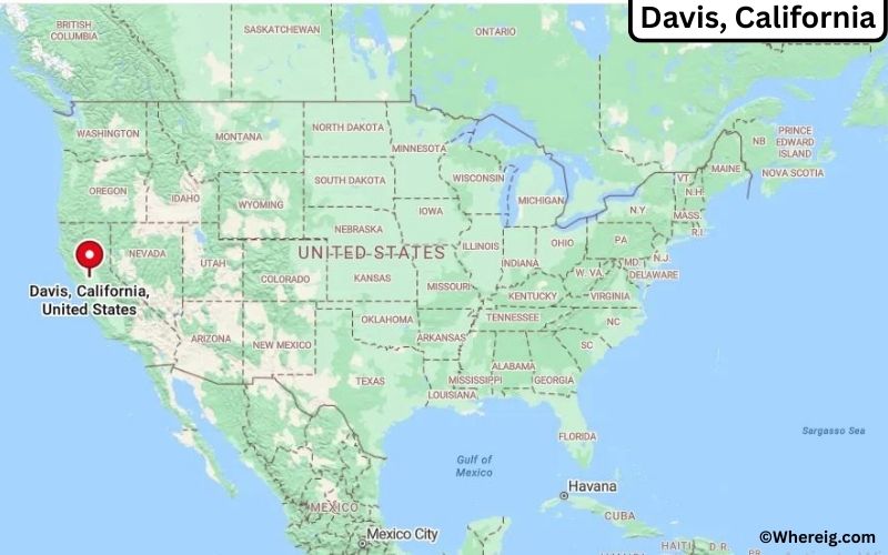 Where is Davis Located in Yolo, California