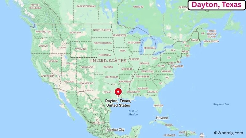 Where is Dayton Located in Liberty County, Texas