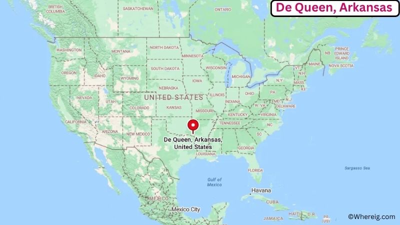 Where is De Queen Located in Sevier County, Arkansas