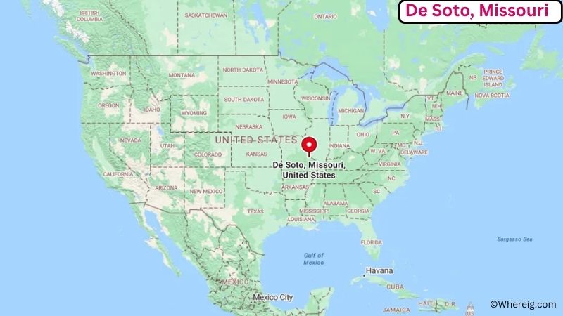 Where is De Soto Located in Jefferson County, Missouri
