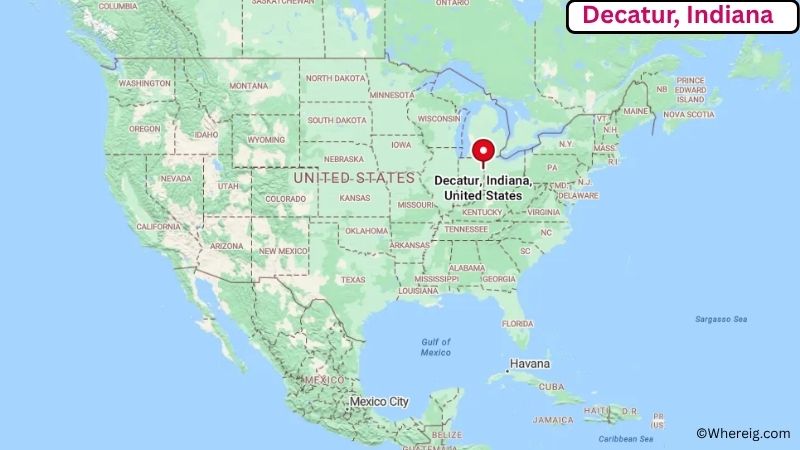 Where is Decatur Located in Adams County, Indiana