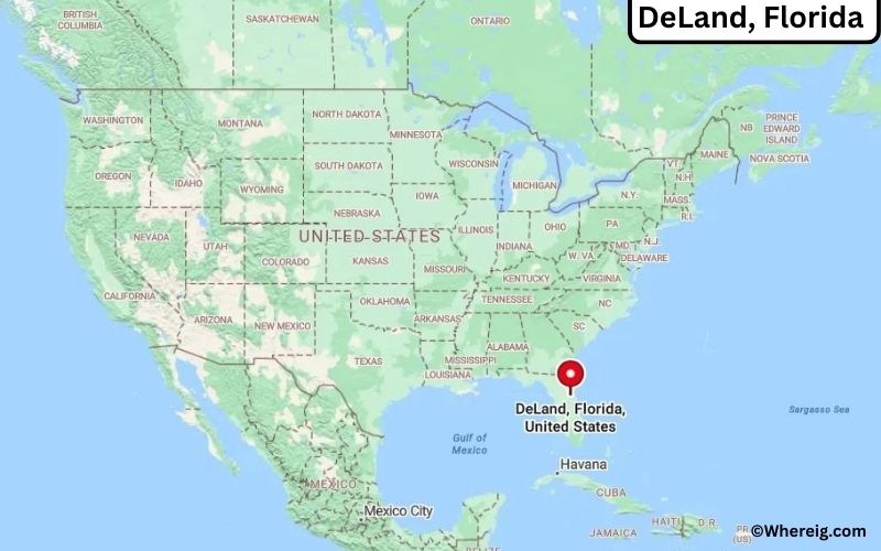 Where is DeLand, Florida