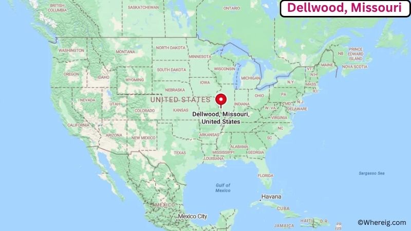 Where is Dellwood Located in St. Louis County, Missouri