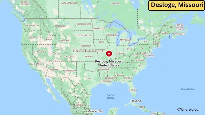 Where is Desloge Located in St. Francois County, Missouri