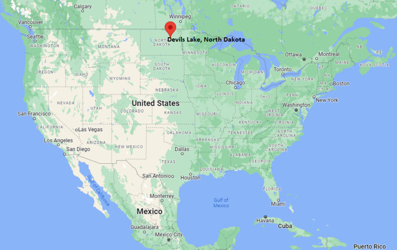 Where is Devils Lake, North Dakota