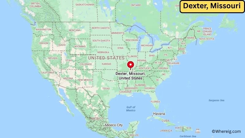 Where is Dexter Located in Stoddard County, Missouri
