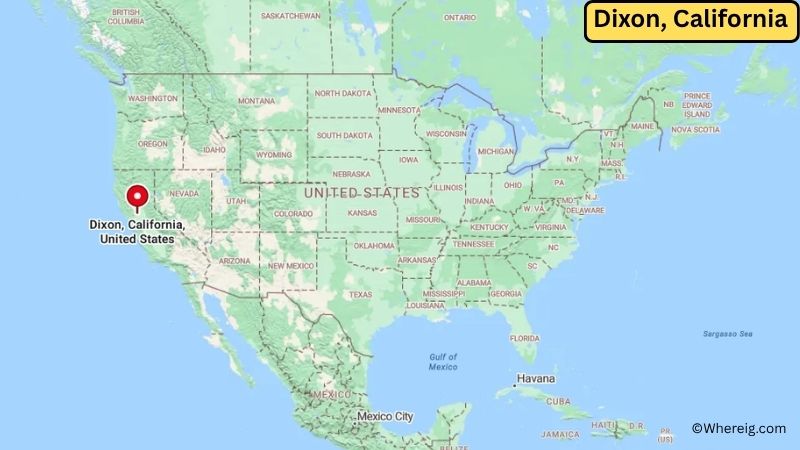 Where is Dixon Located in Solano County, California