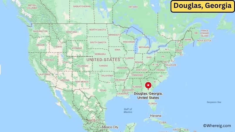 Where is Douglas Located in Coffee County, Georgia