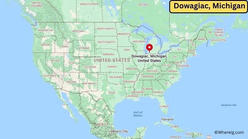 Where is Dowagiac Located in Cass County, Michigan