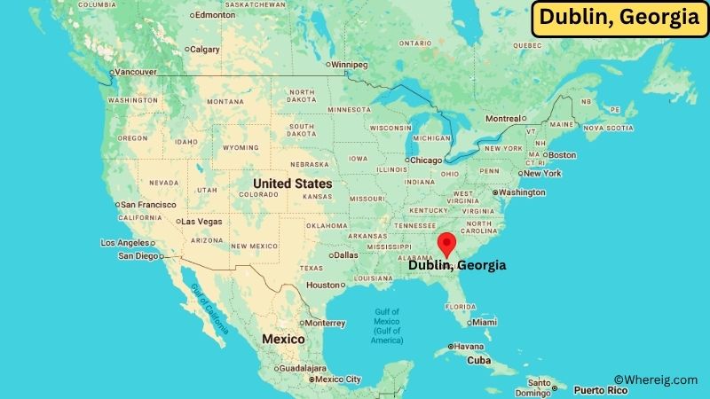Where is Dublin Located in Laurens County, Georgia