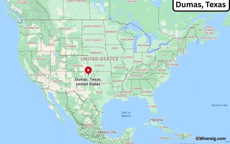 Where is Dumas, Texas