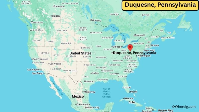 Where is Duquesne Located in Allegheny County, Pennsylvania