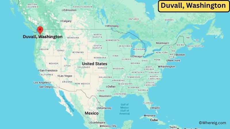 Where is Duvall Located in King County, Washington