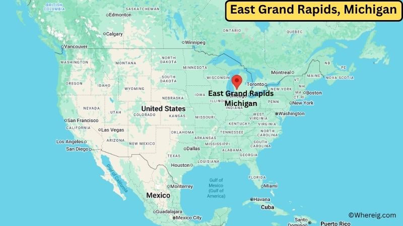 Where is East Grand Rapids Located in Kent County, Michigan