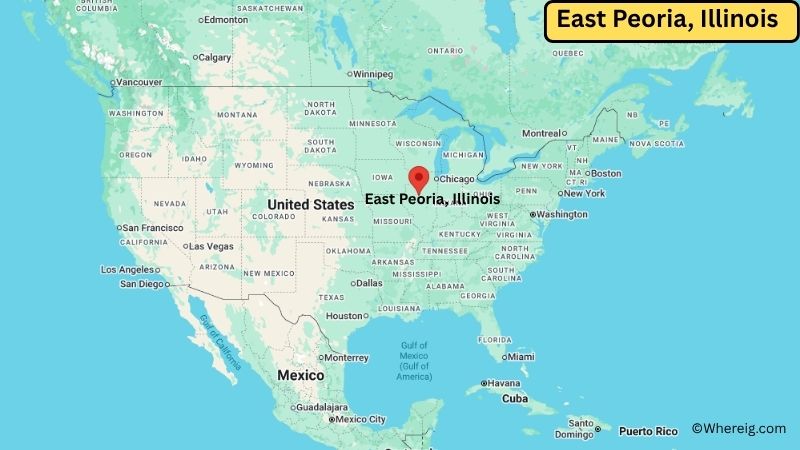 Where is East Peoria Located in Tazewell County, Illinois