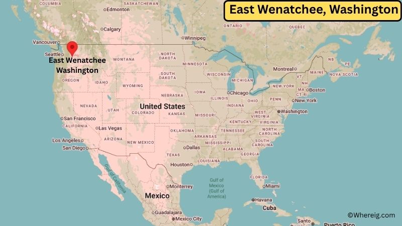 Where is East Wenatchee Located in Douglas County, Washington