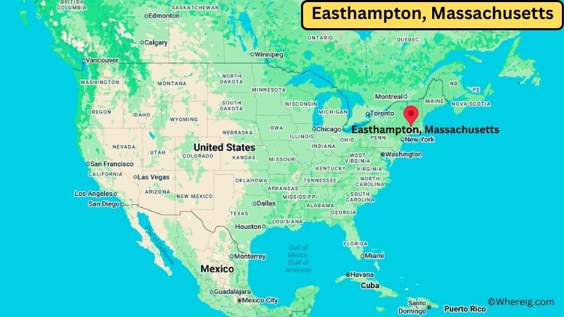 Where is Easthampton Located in Hampshire County, Massachusetts