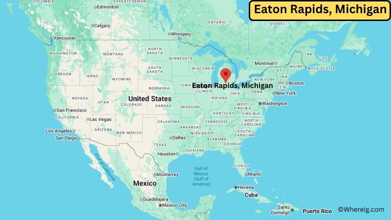 Where is Eaton Rapids Located in Eaton County, Michigan