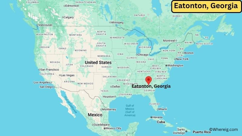 Where is Eatonton Located in Putnam County, Georgia