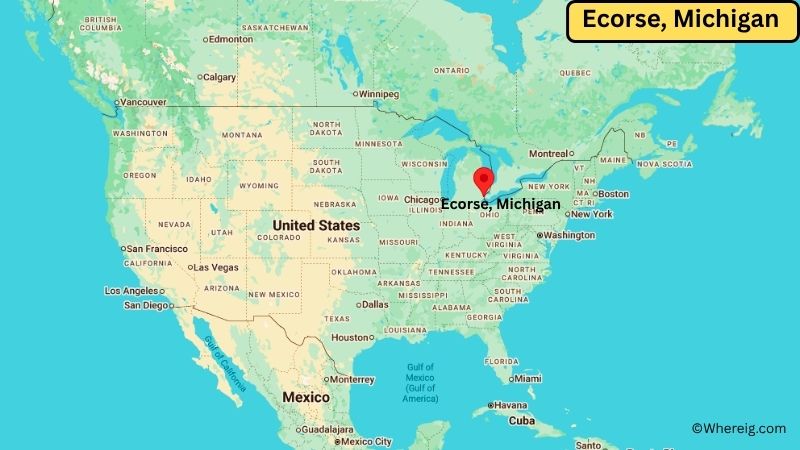 Where is Ecorse Located in Wayne County, Michigan