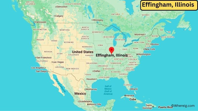 Where is Effingham Located in Effingham County, Illinois