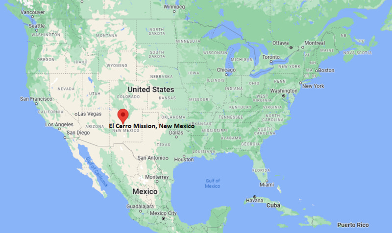 Where is El Cerro Mission, New Mexico