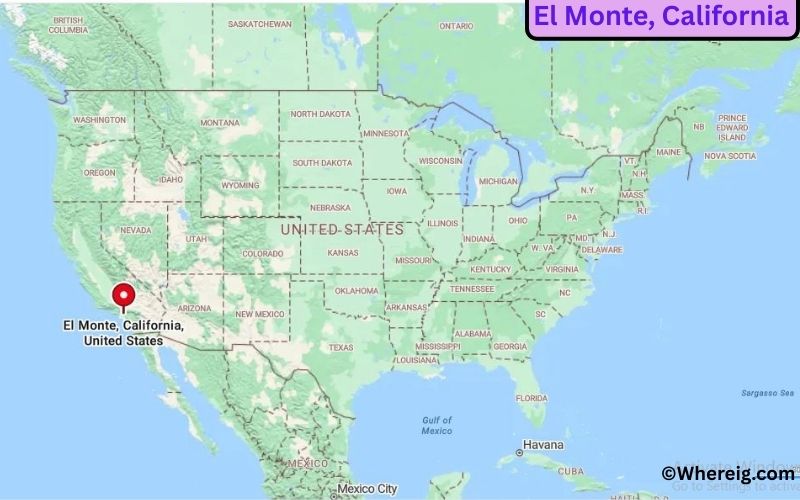 Where is El Monte Located in Los Angeles, California