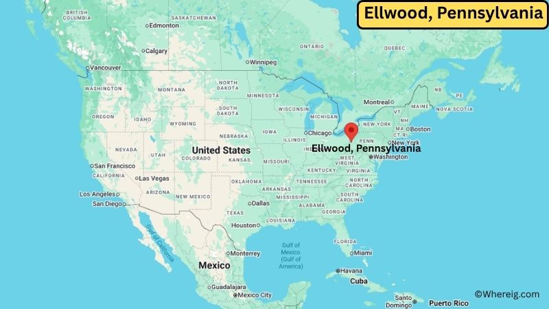 Where is Ellwood Located in Lawrence County, Pennsylvania