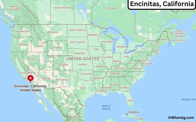 Where is Encinitas Located in San Diego, California