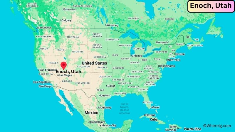 Where is Enoch Located in Iron County, Utah