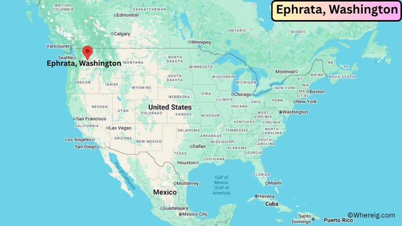 Where is Ephrata Located in Grant County, Washington