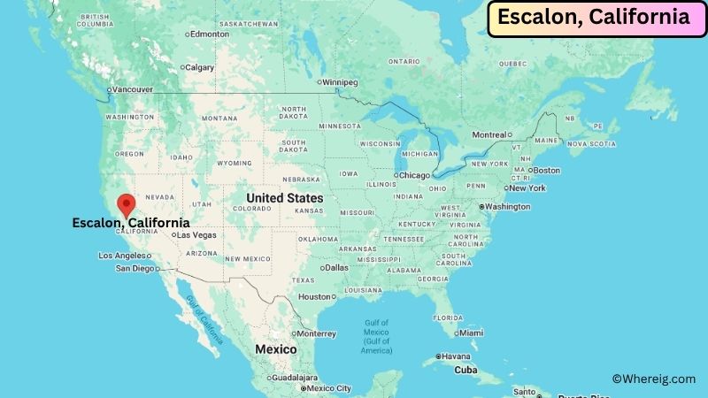Where is Escalon Located in San Joaquin County, California