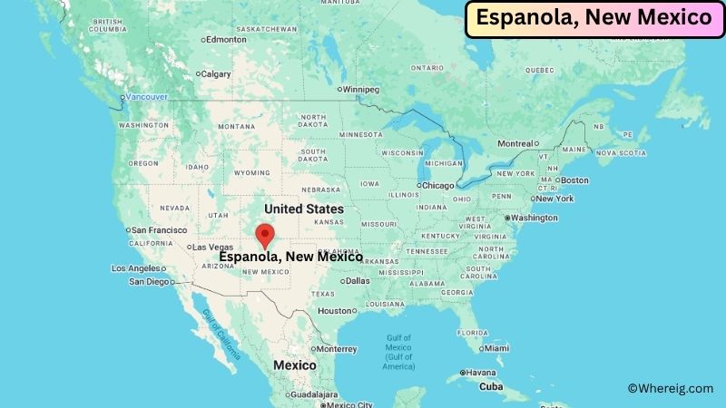 Where is Espanola Located in Rio Arriba County, New Mexico