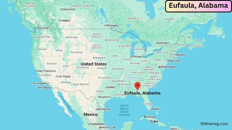 Where is Eufaula Located in Barbour County, Alabama