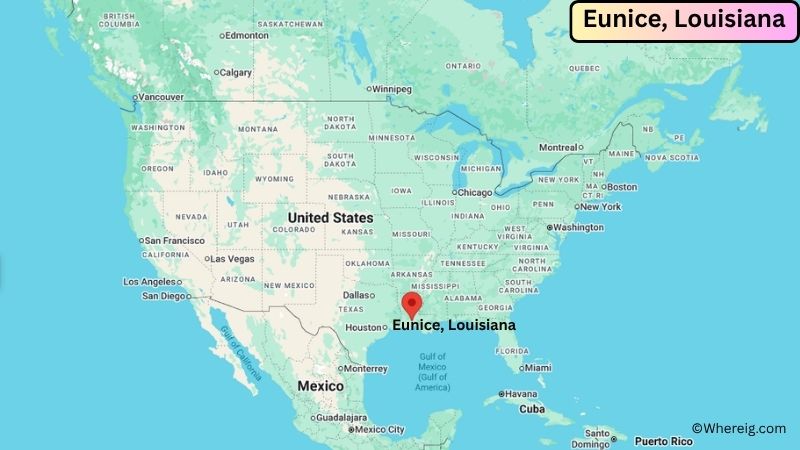 Where is Eunice Located in Acadia Parish, Louisiana