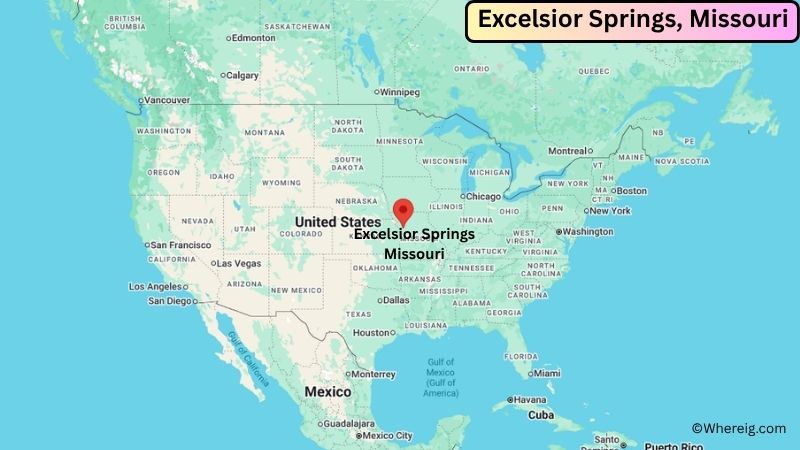 Where is Excelsior Springs Located in Clay County, Missouri