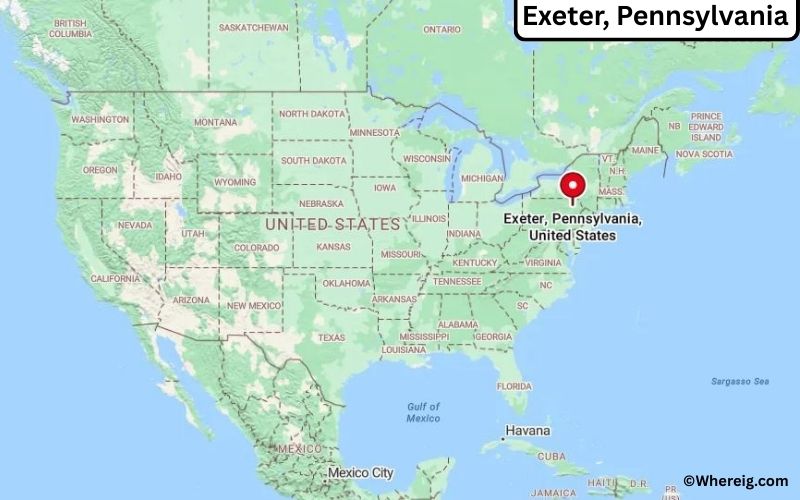 Where is Exeter, Pennsylvania