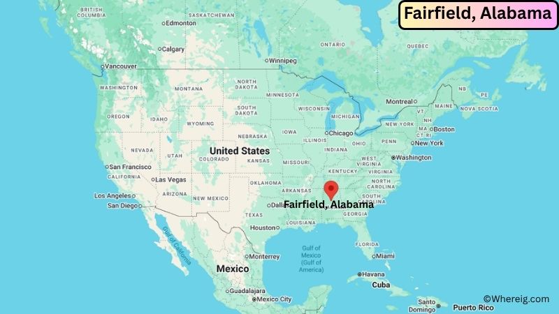 Where is Fairfield Located in Jefferson County, Alabama