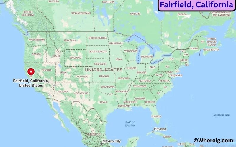 Where is Fairfield Located in Solano, California