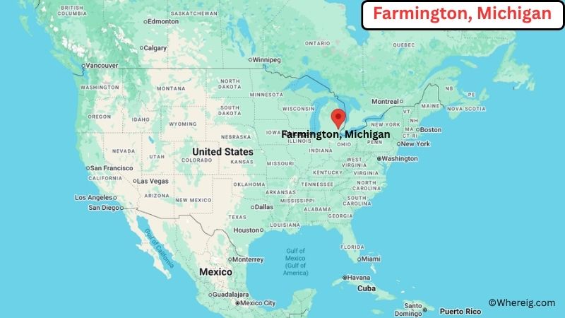 Where is Farmington Located in Oakland County, Michigan