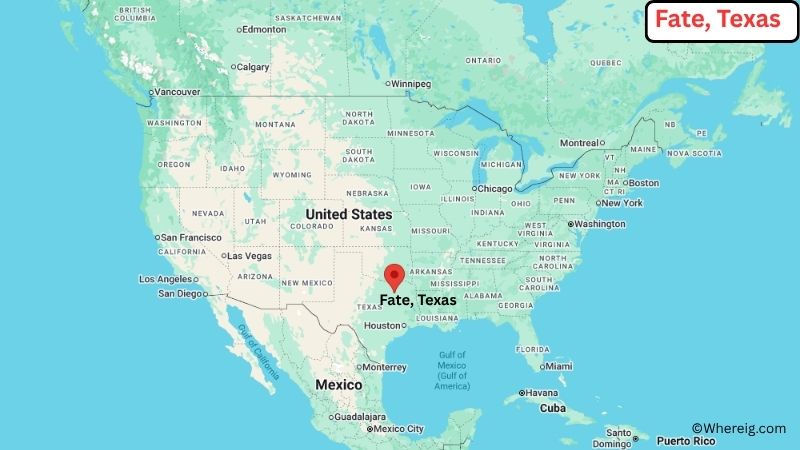 Where is Fate Located in Rockwall County, Texas