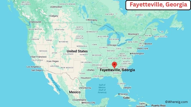 Where is Fayetteville Located in Fayette County, Georgia