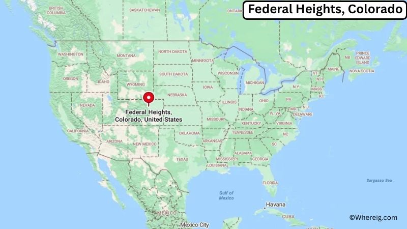 Where is Federal Heights Located in Adams County, Colorado