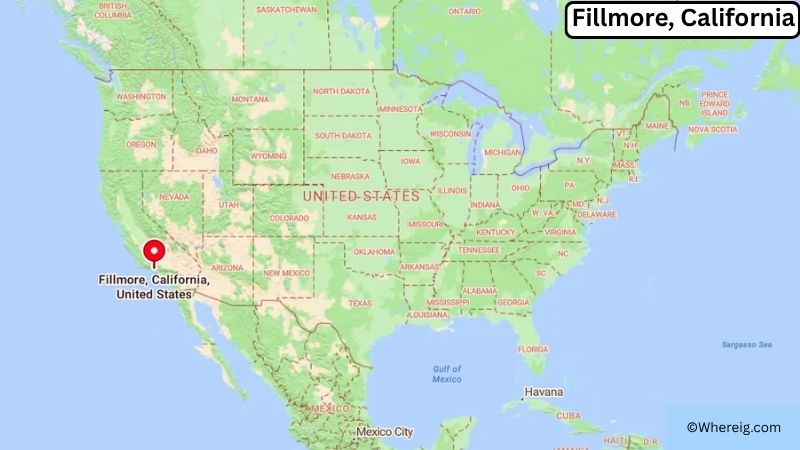 Where is Fillmore Located in Ventura County, California