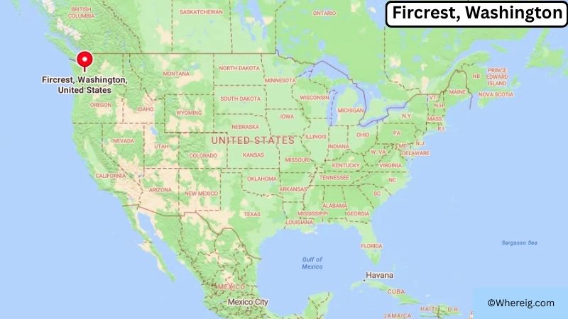 Where is Fircrest Located in Pierce County, Washington