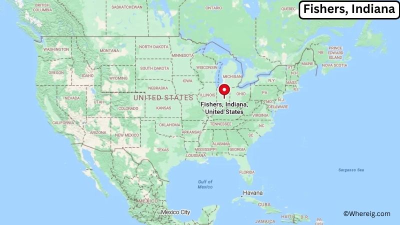Where is Fishers Located in Hamilton County, Indiana